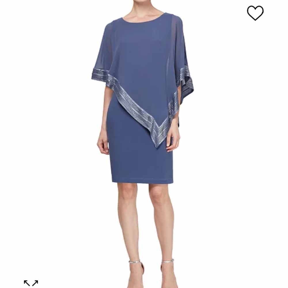 SLNY size 8 sheath dress